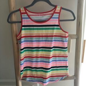 Girls Rainbow Tank Top